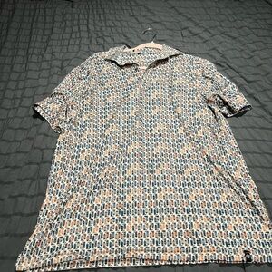Men's Geometric Patterned Casual Shirt
